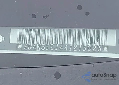 2004 Buick Century from USA, damaged, VIN 2G4WS52J441215023